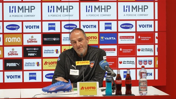 Sportschau Bundesliga - Heidenheim-trainer Schmidt - 'geheult Haben Wir Nicht'