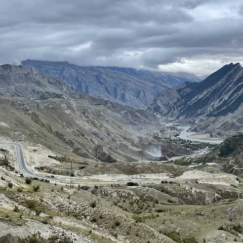 Berglandschaft in Dagestan (Bild: ARD-Studio Moskau/Martha Wilczynski)