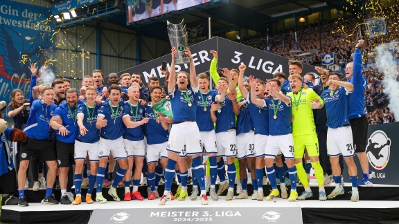 Sportschau 3. Liga - Bielefeld Sichert Sich Meisterschaft Gegen Mannheim
