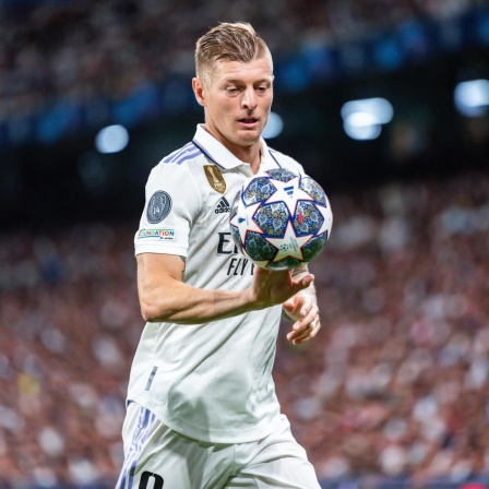 Fußballspieler Toni Kroos von Real Madrid
