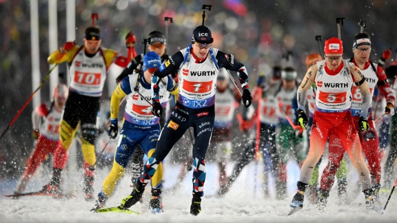 Sportschau Wintersport - Biathlon Mixed Staffel - Das Re-live