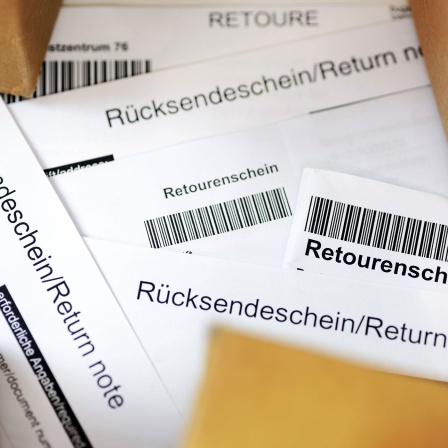 Rücksendescheine, Rücksendungen von Bestellungen