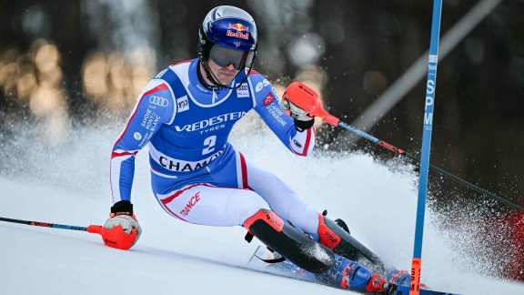 Sportschau Wintersport - Der Slalom Der Männer In Chamonix - Der 1. Lauf