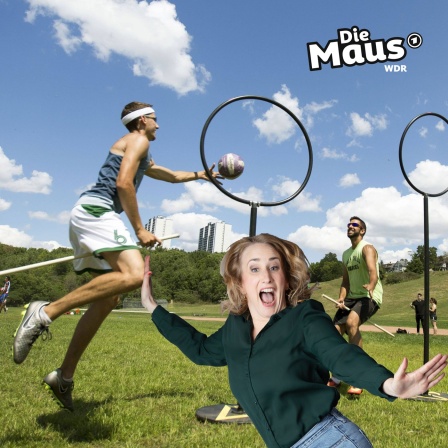 Maus zum Hören Themenbild Quidditch Sport