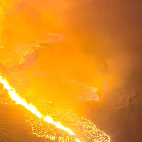 Vulkanausbruch auf Island