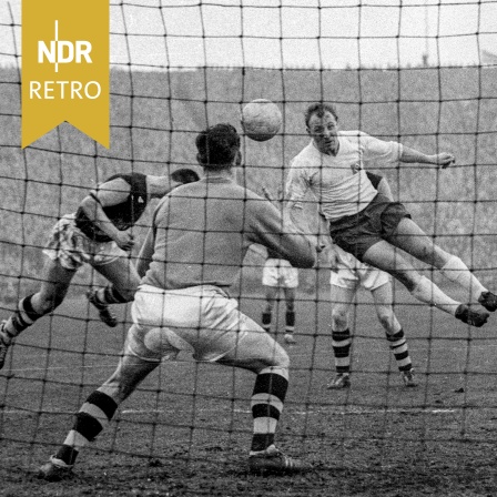 Europapokal der Landesmeister 1960/1961, Viertelfinale. Hamburger SV - FC Burnley 4:1, 15.03.1961.  