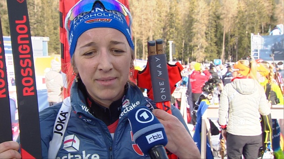 Sportschau Wintersport - Franziska Preuß - 'mir Ging Es Körperlich Nicht Gut'