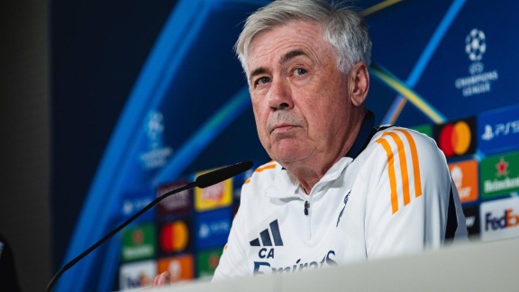 Sportschau - Real-trainer Ancelotti - 'es Wird Ein Sehr Ausgeglichenes Spiel'