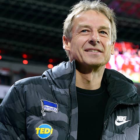 Hertha-Trainer Jürgen Klinsmann (imago images/Uwe Kraft)