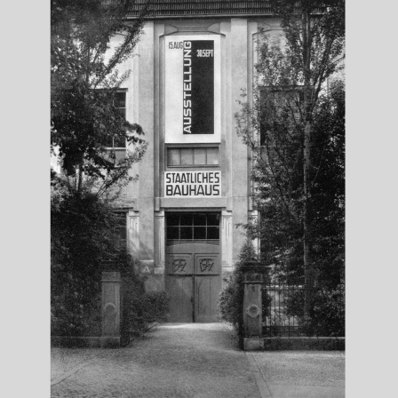 Staatliches Bauhaus Weimar, Belvedere-Eingang