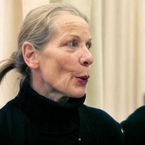 Susanne Linke, Tänzerin und Choreografin, aufgenommen am 17.02.2007 auf dem Gelände der Zeche Zollverein in Essen
