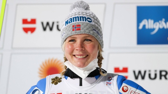 Sportschau - Maren Lundby Feiert Weltcup-comeback In Wisla