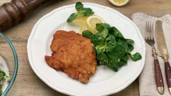 Ard-buffet - Rezept: Cordon Bleu Mit Feldsalat