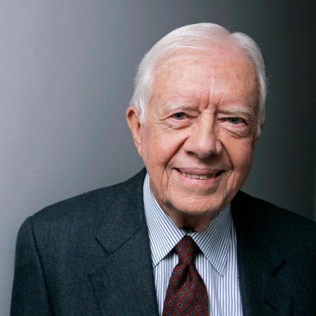  Der ehemalige US-Präsident Jimmy Carter posiert für ein Porträt im Jahr 2007