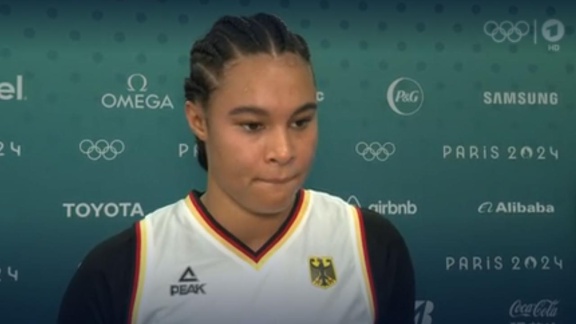 Sportschau Olympia 2024 - Basketballerin Satou Sabally - 'haben Uns Selber In Den Fuß Geschossen'