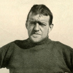 Der Polarforscher Ernest Shackleton