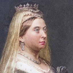 Königin Victoria, 1819-1901, Prinzessin Alexandrina Victoria von Sachsen-Coburg, Königin von Großbritannien und Irland und Kaiserin von Indien, gestochen von E. Stodart, aus dem Buch The Queens of England, Volume II von Sydney Wilmot