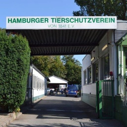 Eingang zum Hamburger Tierschutzverein Süderstraße