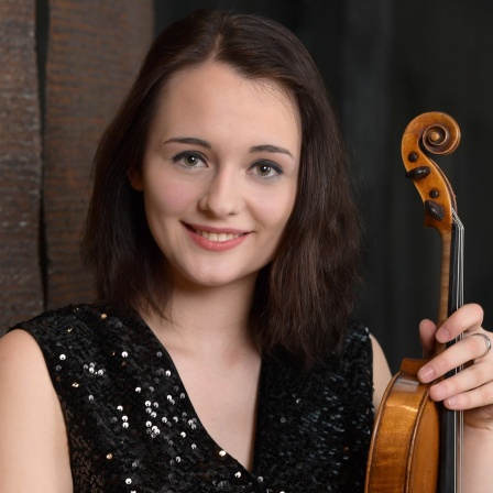 Violinistin Anne Luisa Kramb