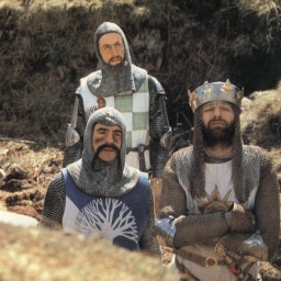 Szene aus "Die Ritter der Kokosnuss (Monty Python and the Holy Grail, 1975)