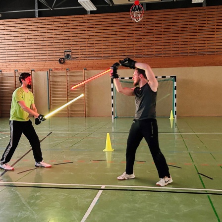 Ludosportler an der Universität Stuttgart beim Training.