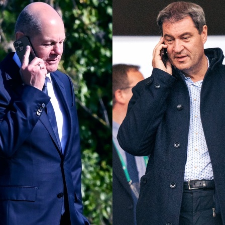Scholz und Söder telefonieren