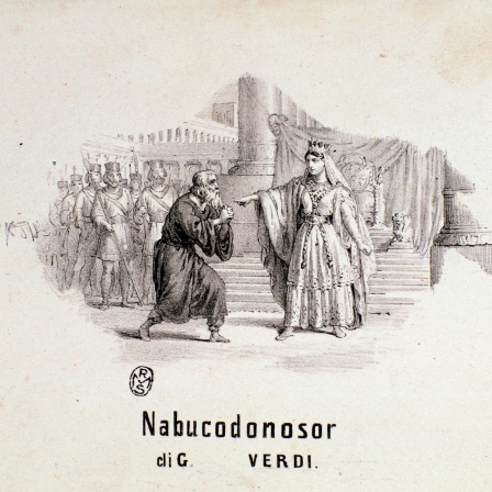 Illustration zur Oper "Nabucco" von Giuseppe Verdi  (Archivbild)