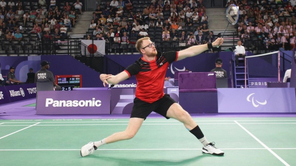 Sportschau Paralympics 2024 - Para Badminton Im Re-live - Mit Marcel Adam