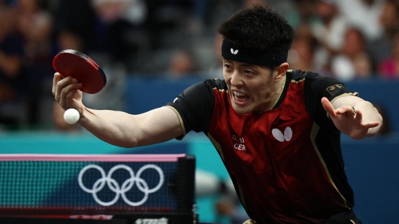 Sportschau Olympia 2024 - Tischtennis: Tiago Apolonia - Dang Qiu Im Re-live