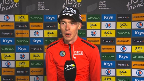 Sportschau Tour De France - 14. Etappe - Siegerinterview Mit Thymen Arensman