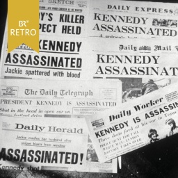 Schlagzeilen nach der Ermordung John F. Kennedys | Bild: picture alliance/United Archives | 91050/United_Archives/TopFoto