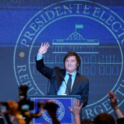 Wahlsieger Javier Milei in Argentinien