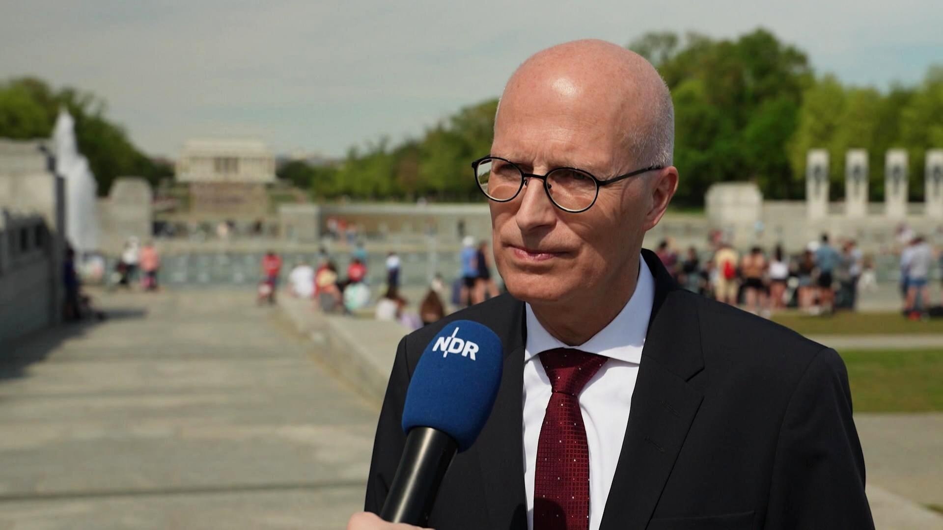 Hamburg Journal Bundesratspräsident Peter Tschentscher zum Auftakt der