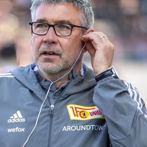 Der Cheftrainer des Fußball-Bundesligisten 1. FC Union Berlin: Der Schweizer Urs Fischer.