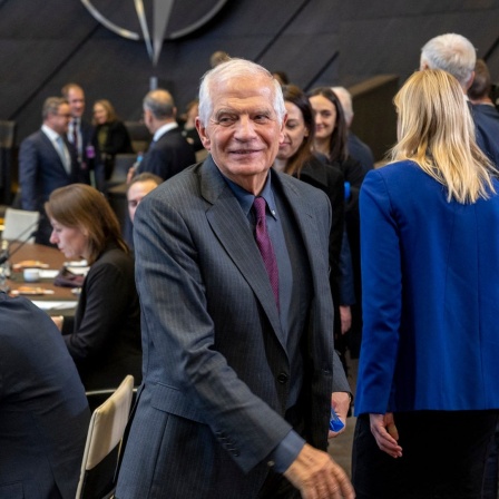 Vice-President of the European Commission Josep Borell Brussels, Belgium, November 28, 2023. 
