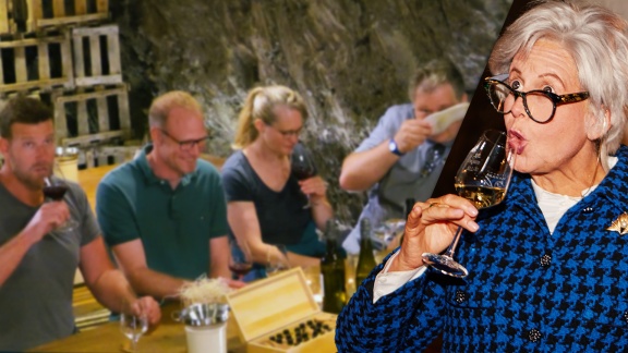 Verstehen Sie Spaß? - Komisches Wein-tasting