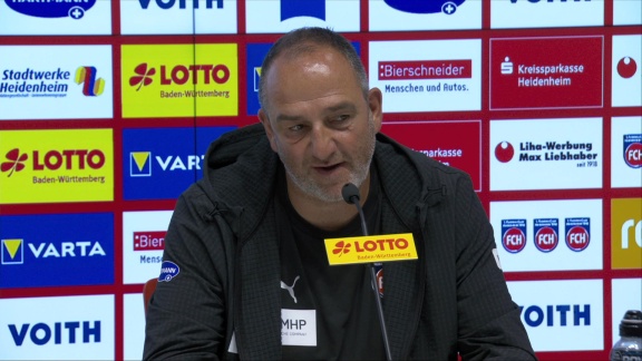 Sportschau Bundesliga - Heidenheims Trainer Schmidt - 'müssen Möglichst Schnell Anfangen Zu Punkten'