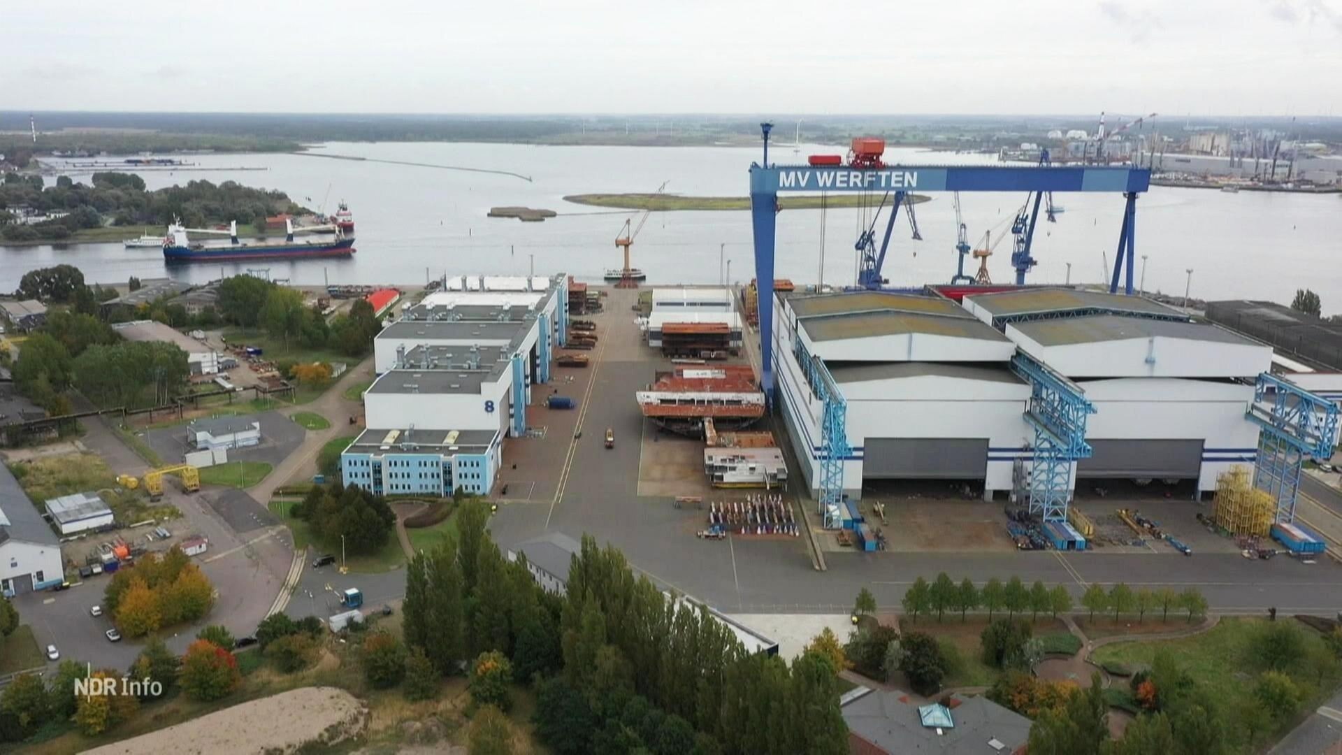 NDR Info Rostock Marinearsenal „Warnowwerft“ wird eingeweiht ARD