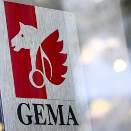 Das Logo und der Schriftzug der GEMA