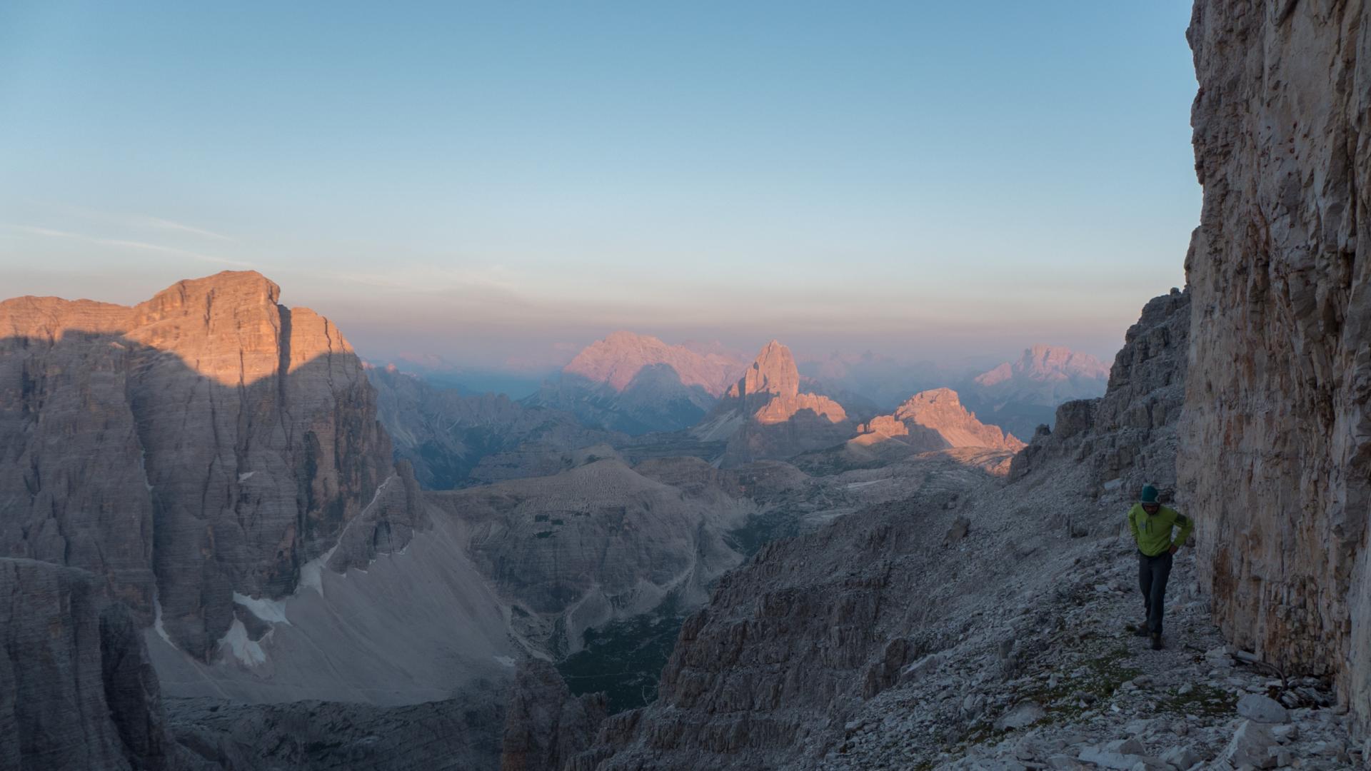 BergaufBergab Die Sextener Sonnenuhr Klettern in den Dolomiten