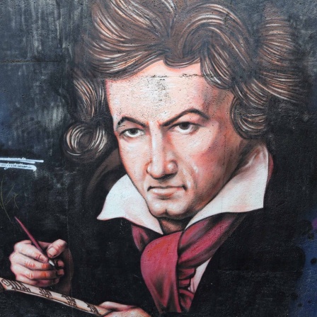 Beethoven-Graffiti in Bonn