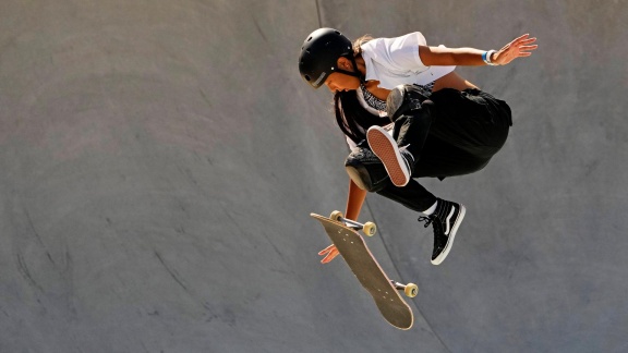 Sportschau Olympia 2024 - Skateboard: Park-wettbewerb Der Frauen - Die Zusammenfassung