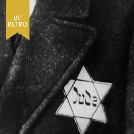 Auf eine Jacke aufgenähter Judenstern | Bild: BR Archiv