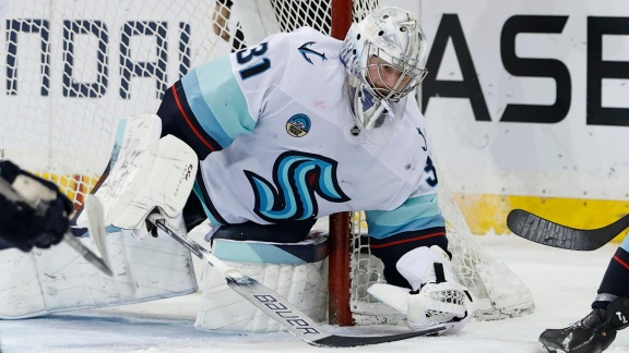 Sportschau - Kraken Gewinnen Mit Grubauer Gegen Rangers