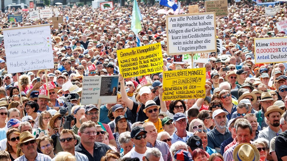 BR24: Tausende demonstrieren in Erding gegen Heizungsgesetz