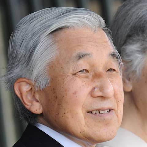 Kaiser Akihito und Kaiserin Michiko von Japan