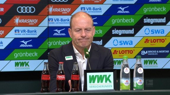 Sportschau Bundesliga - Augsburg-trainer Thorup - 'war Ein Ganz Enges Spiel'