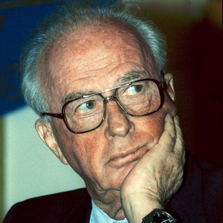 Porträt des ehem. israelischen Premiers Yitzhak Rabin vom Februar 1994