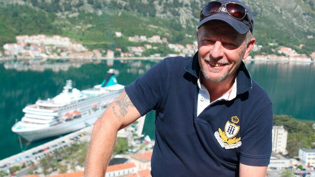 Kapitän Morten Hansen in Kotor, Montenegro.