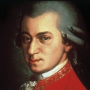 Porträt von Wolfgang Amadeus Mozart.